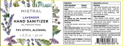 50ml Ndc: 74819-0004-1 (50ml Lavender Label)